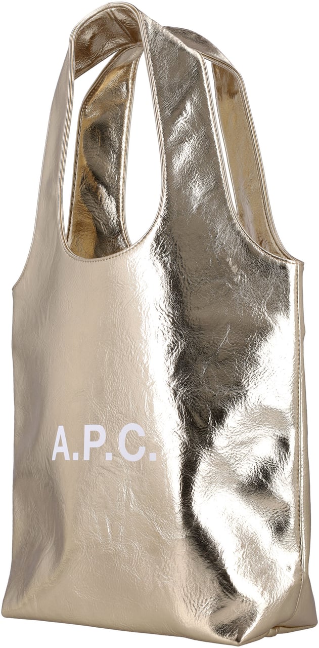 A.P.C. Tote Ninon Small Pale Gold Goud