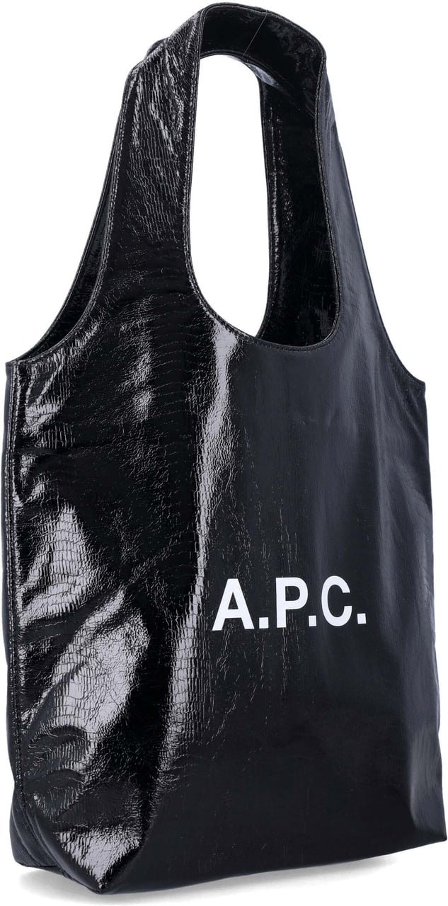 A.P.C. Tote Ninon Small Nero Zwart