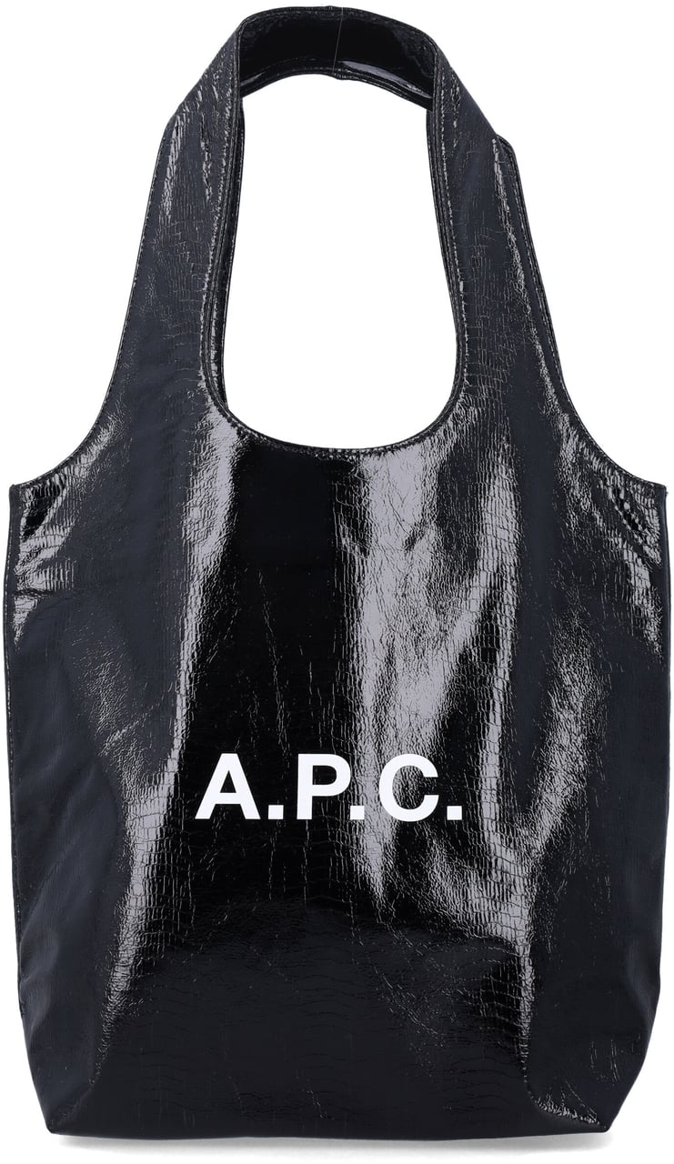 A.P.C. Tote Ninon Small Nero Zwart