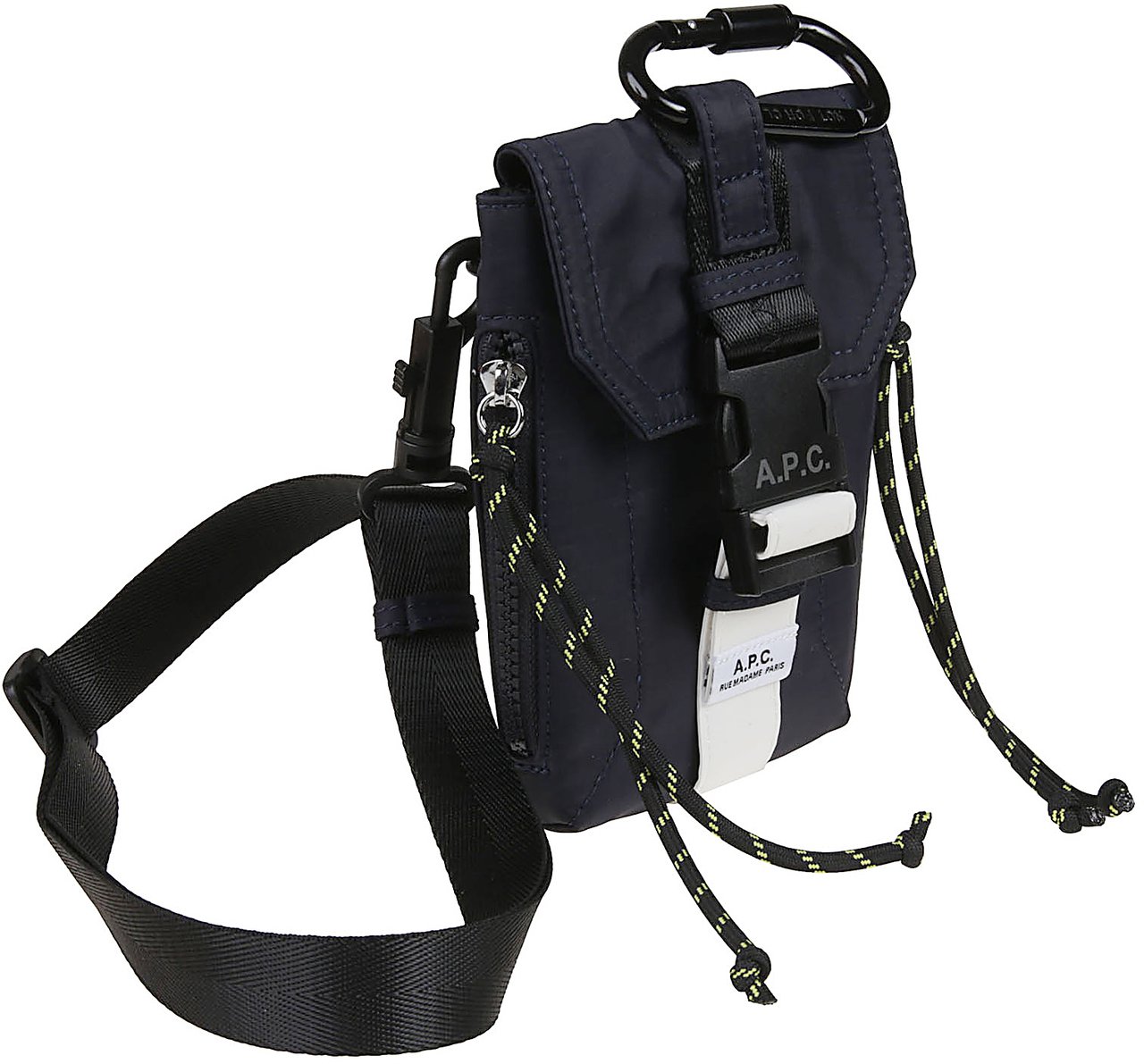 A.P.C. Trek Crossbody Pouch Blue Blauw