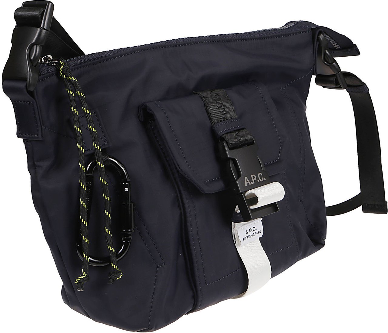 A.P.C. Trek Shoulder Bag Blue Blauw