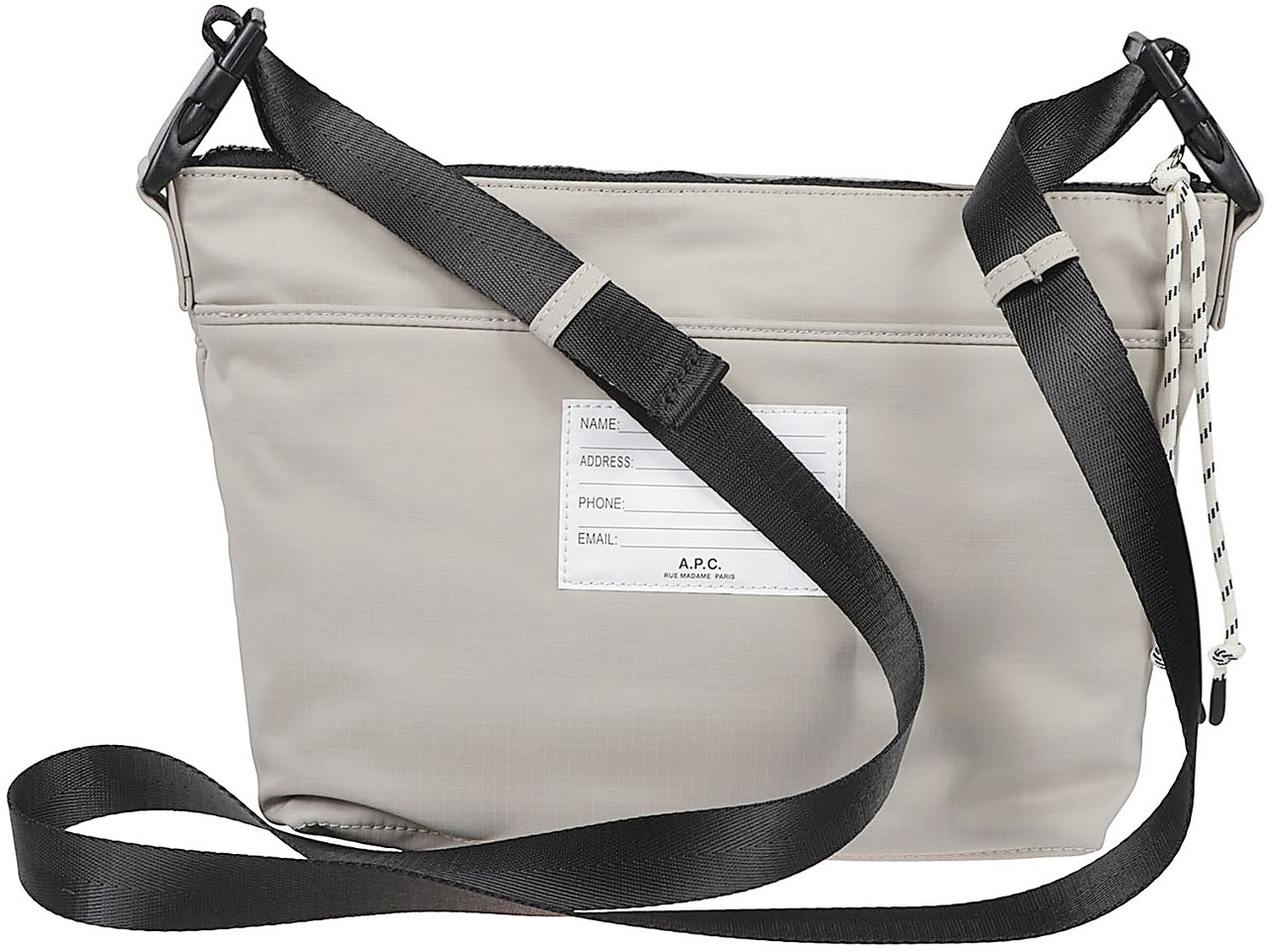 A.P.C. Trek Satchel Bag Brown Bruin