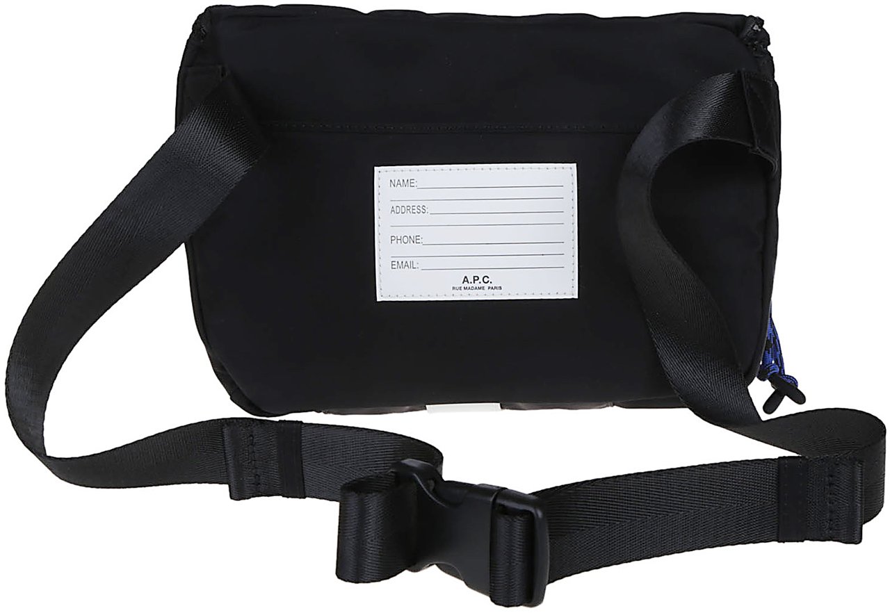 A.P.C. Trek Belt Bag Black Zwart