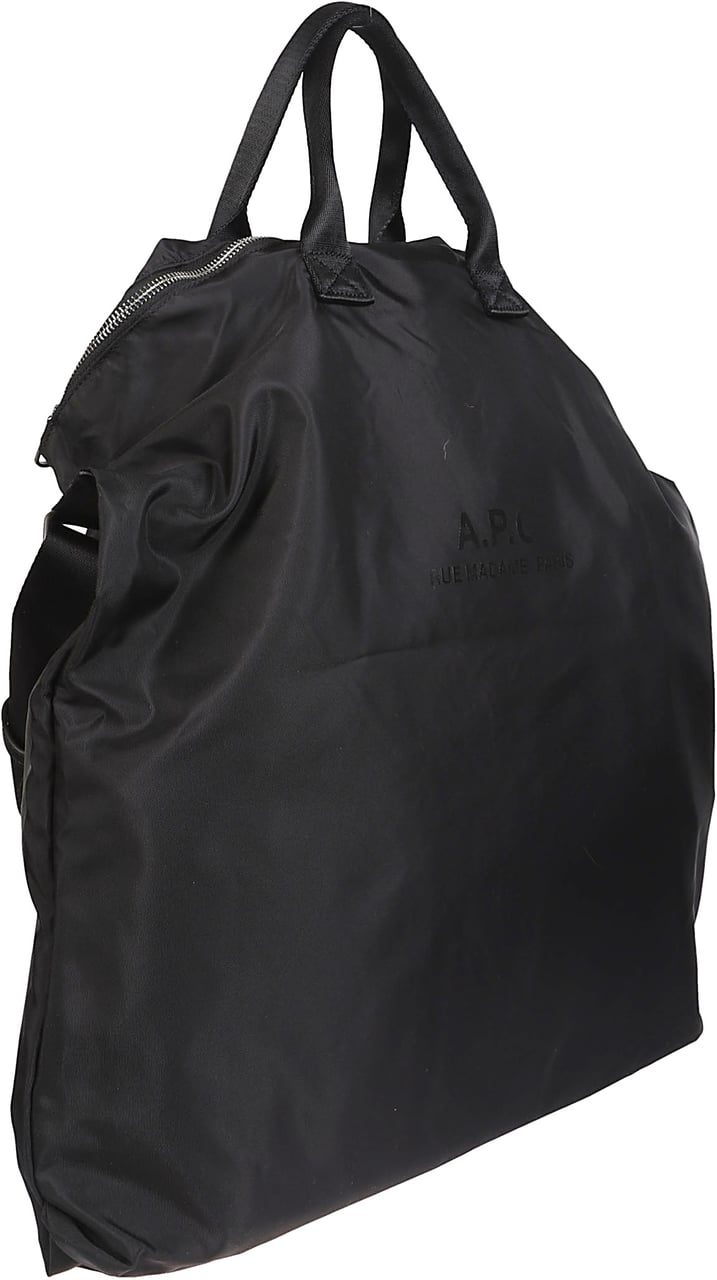 A.P.C. Backstage Crossbody Bag Black Zwart