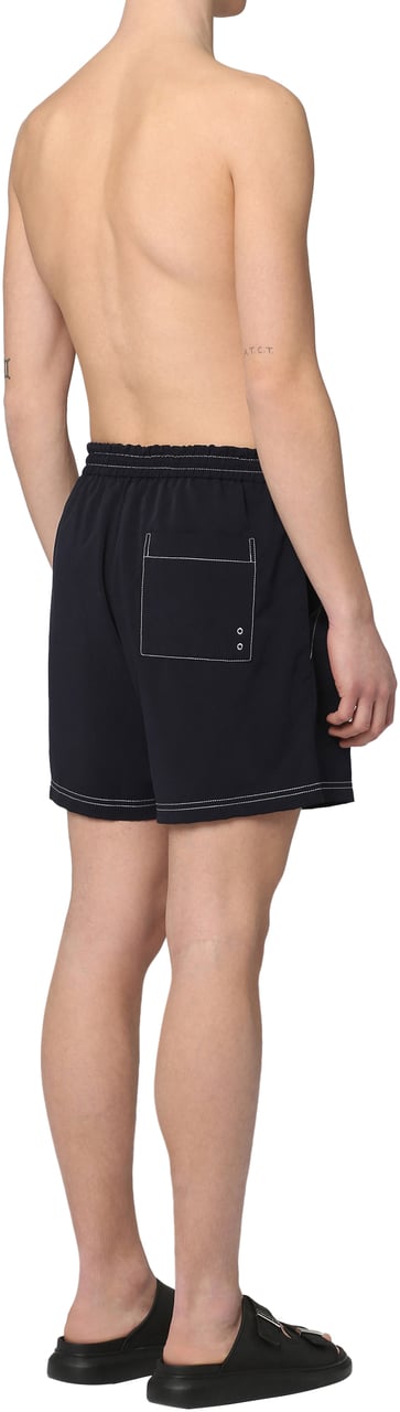 A.P.C. Bobby Nylon swim shorts Navy