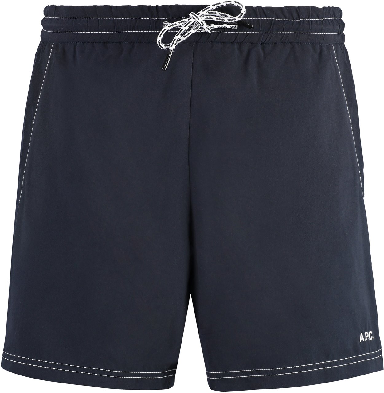 A.P.C. Bobby Nylon swim shorts Navy