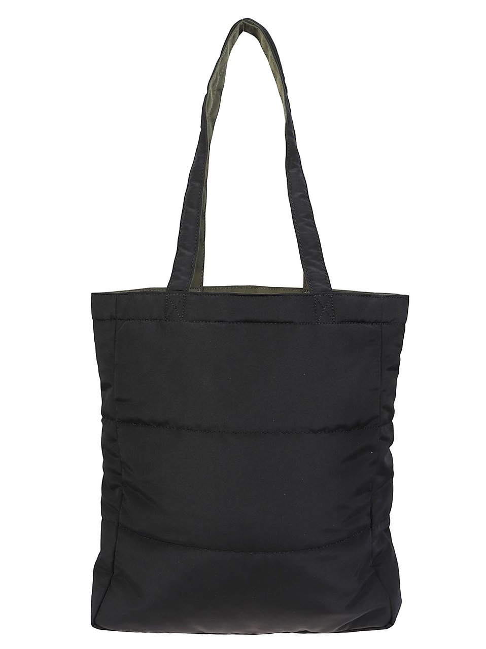 A.P.C. Lou Reversible Tote Bag Green Groen