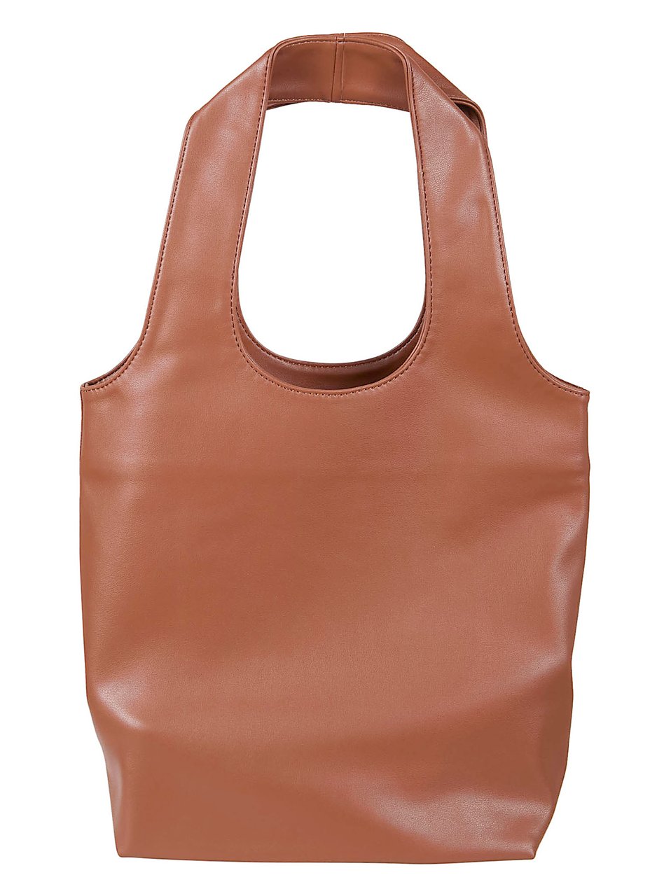 A.P.C. Recycled Leather-Effect Tote Bag Bruin