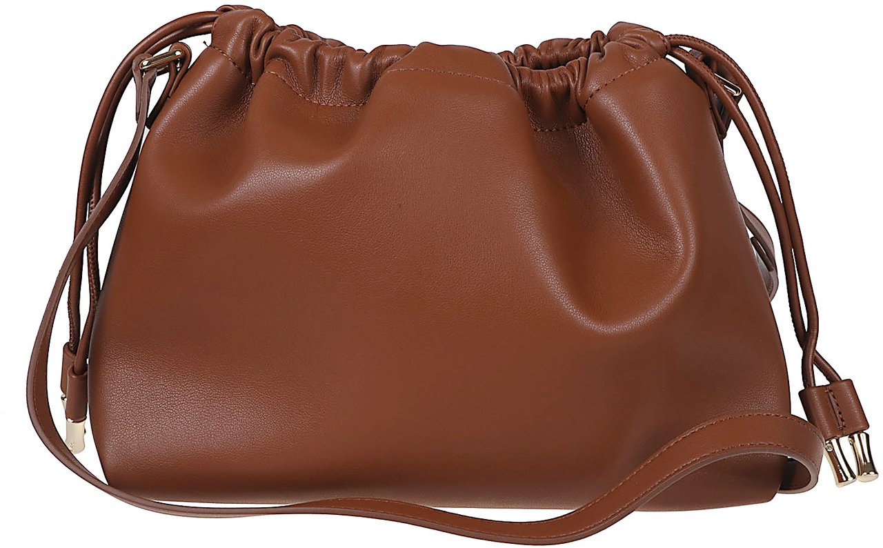 A.P.C. Soft Brown Bag with Gathered Top Bruin
