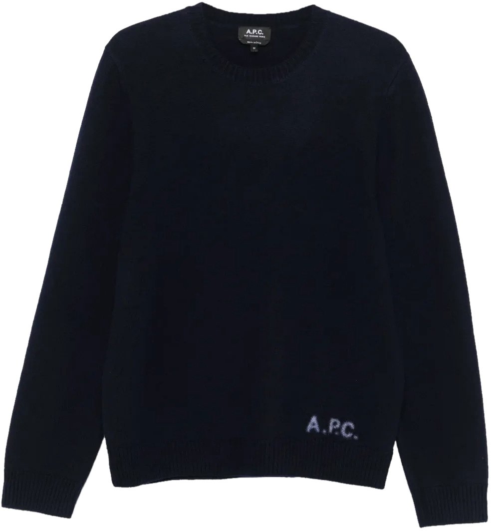 A.P.C. pull edward 2 Blauw