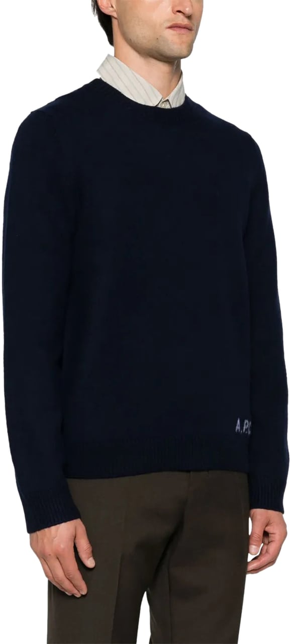 A.P.C. pull edward 2 Blauw