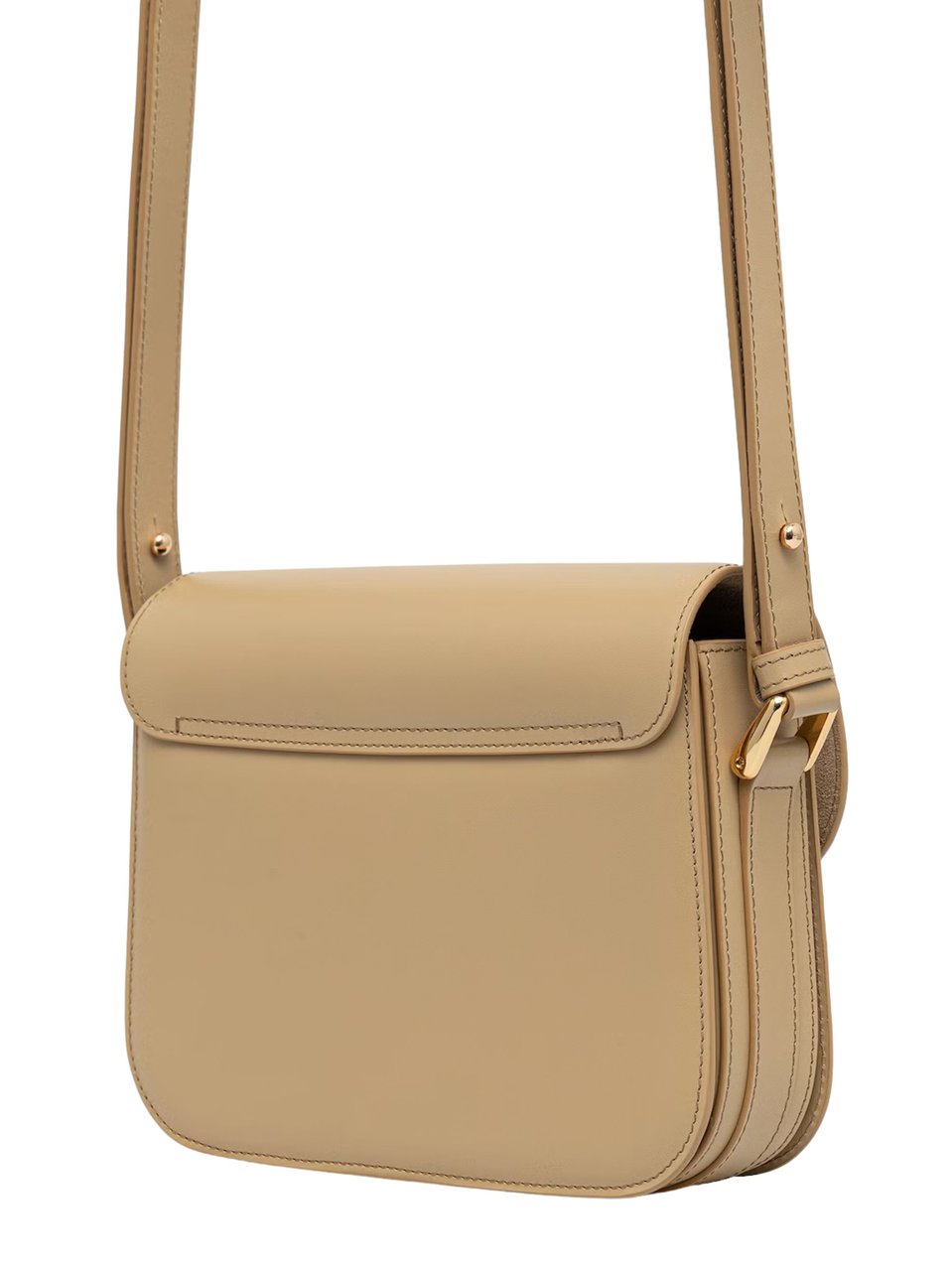 A.P.C. Small Grace Leather Shoulder Bag Bruin