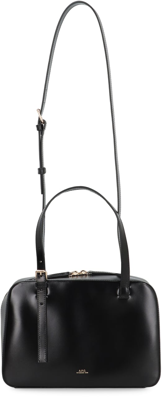 A.P.C. Virginie leather bag Zwart