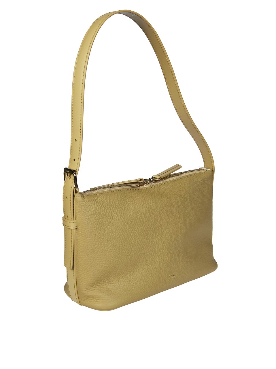A.P.C. Sac Vera Shoulder Rectangular Cotton Shoulder Bag Groen