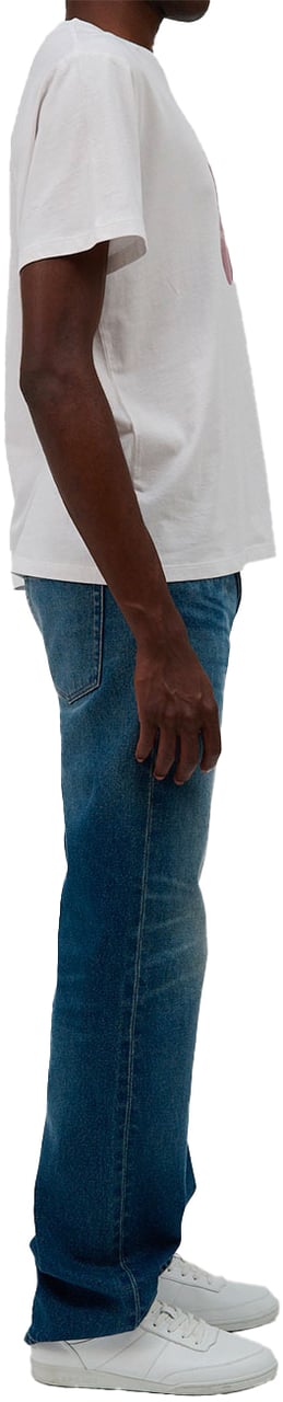 A.P.C. t shirt a p c pomme coton blanc Beige