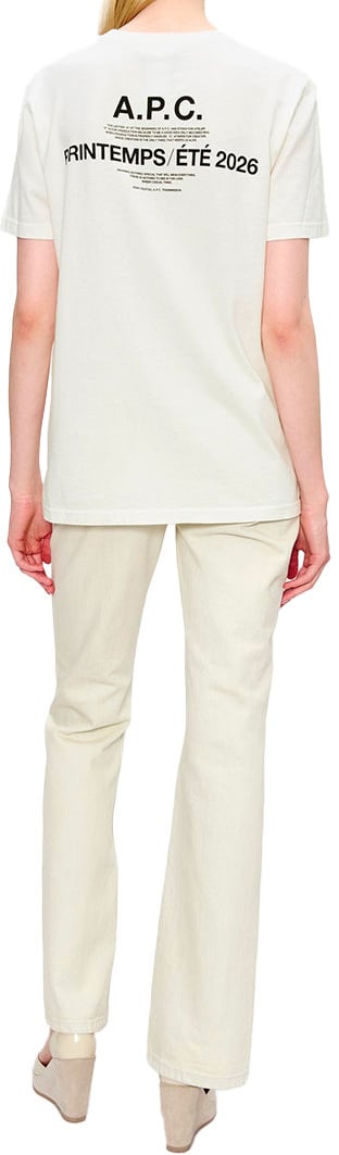 A.P.C. t shirt apc printemps 26 Beige