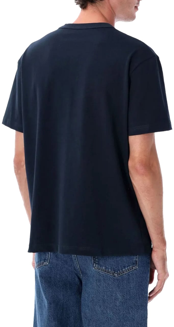 A.P.C. t shirt boxy petit vpc Blauw
