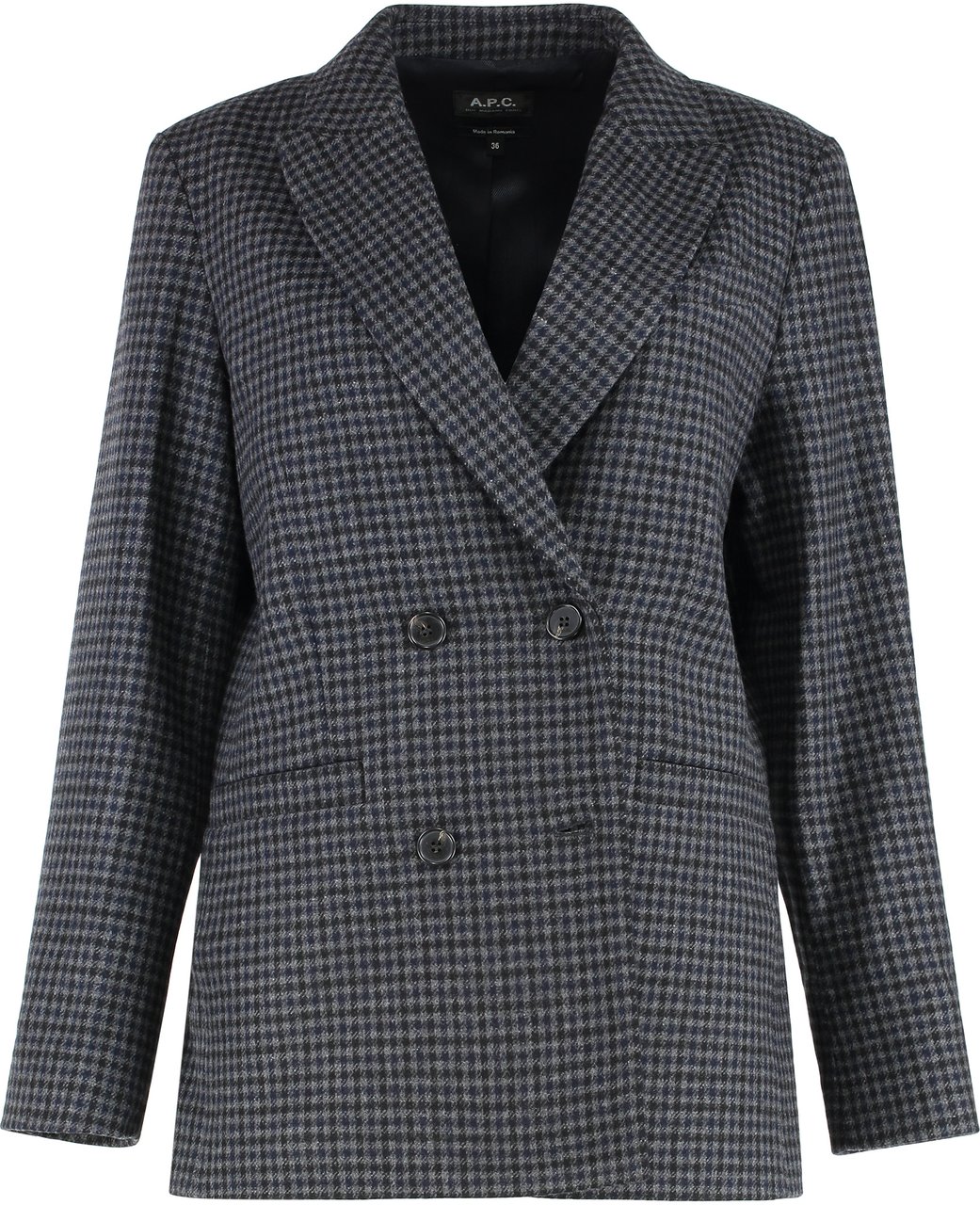 A.P.C. Lucy double breasted blazer Blauw
