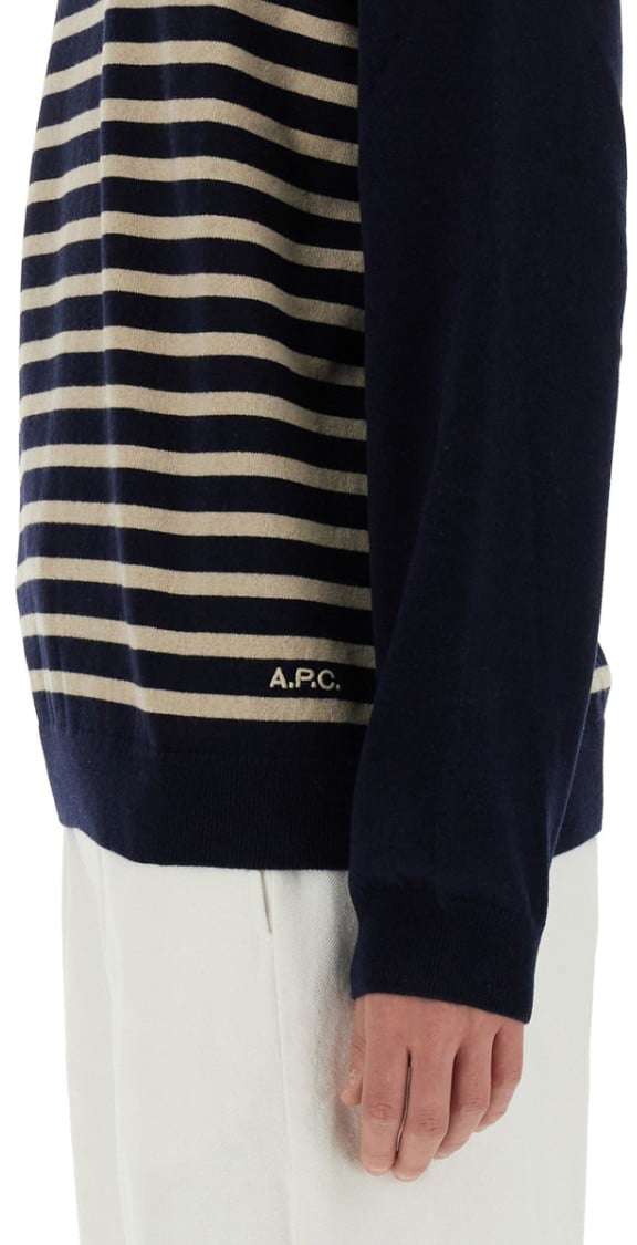 A.P.C. "Matthew" Sweater Blauw