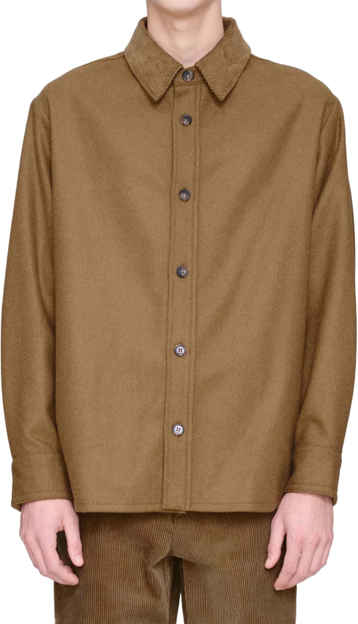 A.P.C. A.P.C. Shirts Brown Bruin