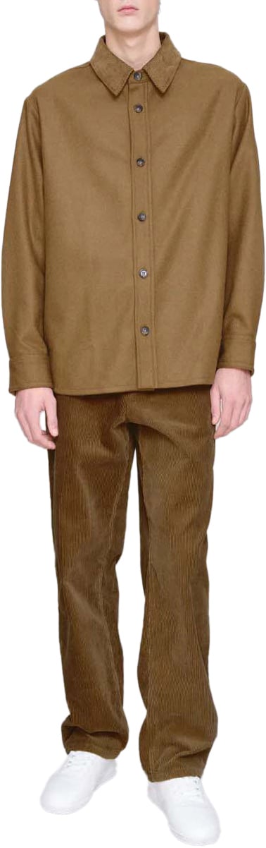 A.P.C. A.P.C. Shirts Brown Bruin