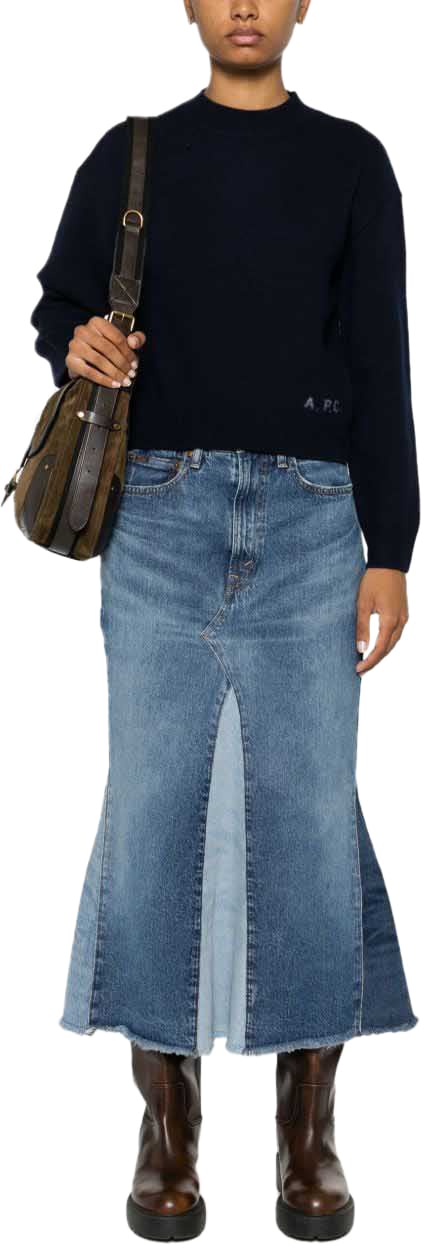 A.P.C. A.P.C. Sweaters Blue Blauw