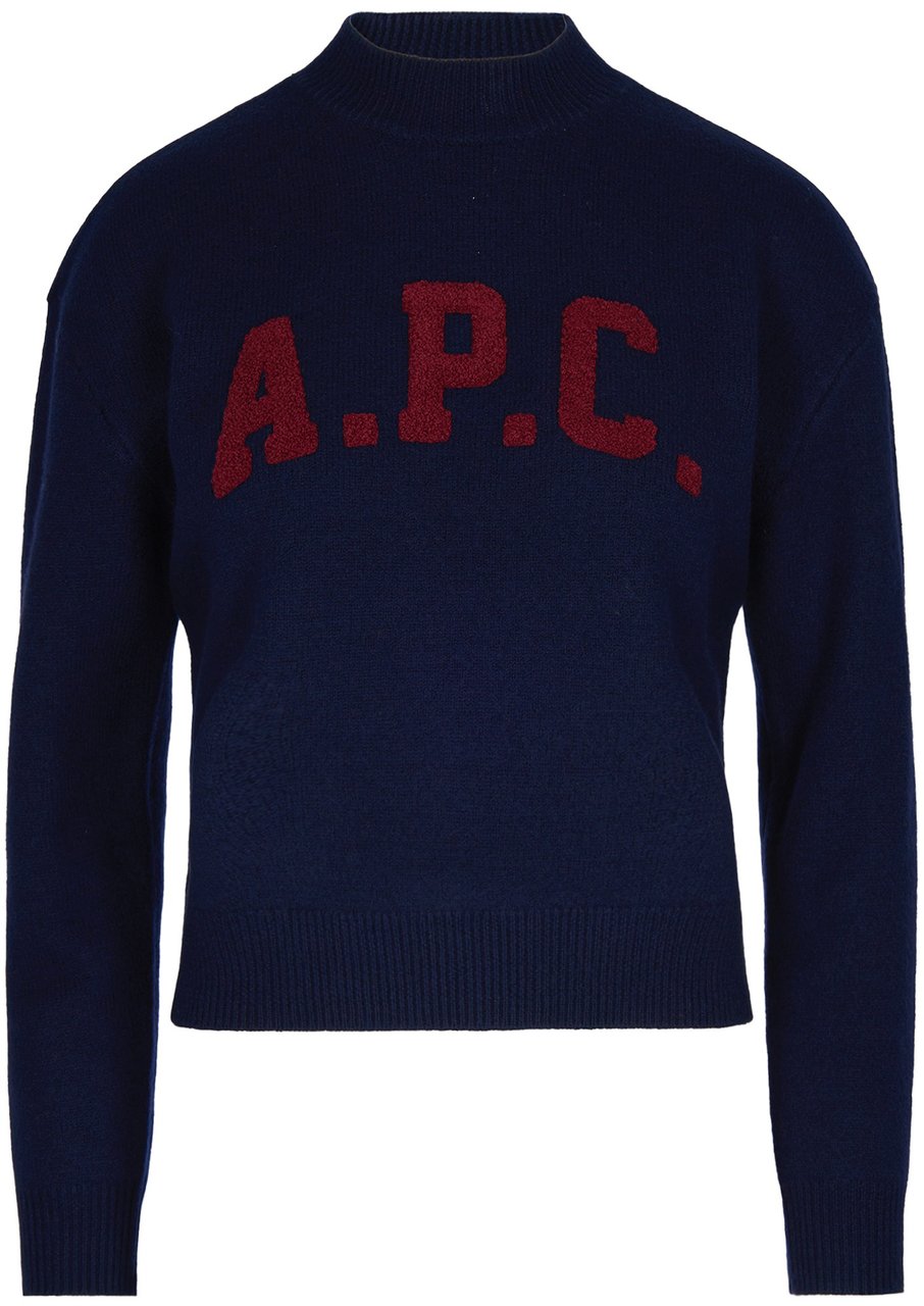 A.P.C. A.P.C. Sweaters Blue Blauw