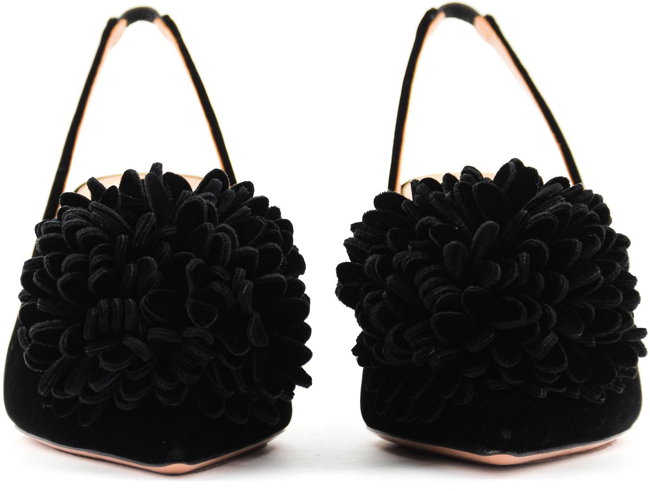 Aquazzura Couturier Sling 65 Pump Black Zwart