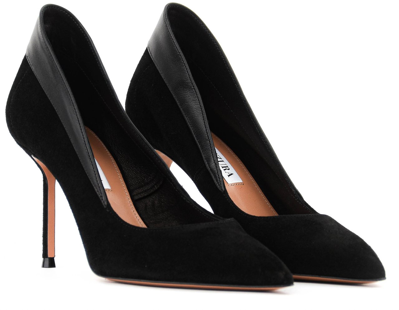 Aquazzura Guanto Pump 85 Black Zwart