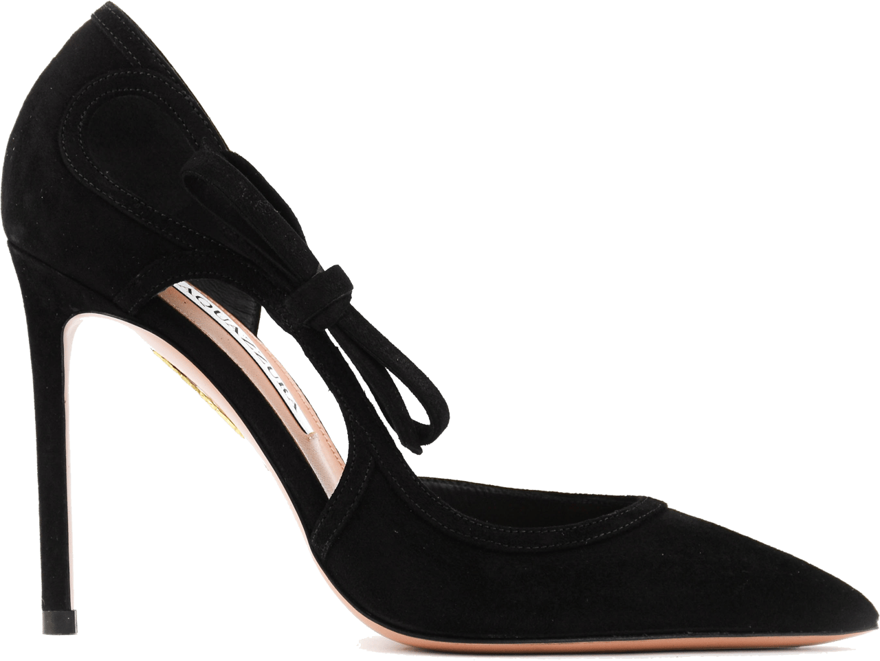 Aquazzura Soave Pump 105 Black Zwart