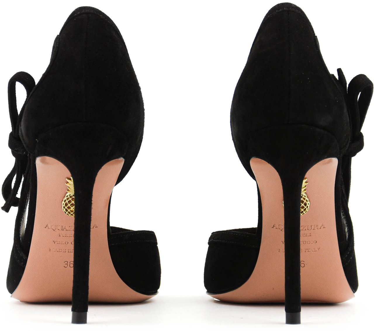 Aquazzura Soave Pump 105 Black Zwart