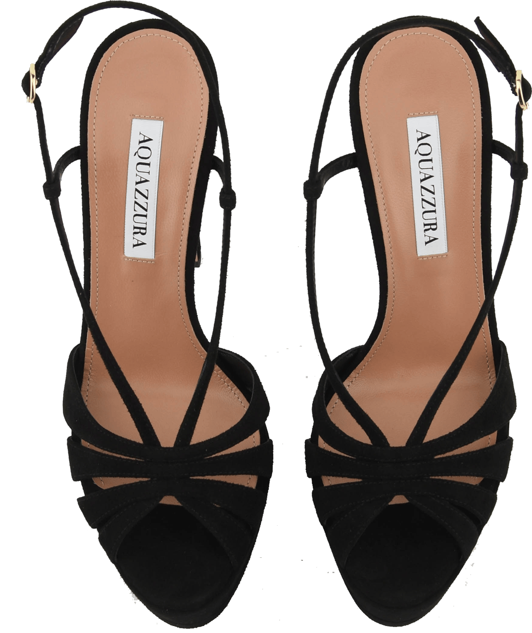 Aquazzura Aimee Sandal Platform 130 Black Zwart