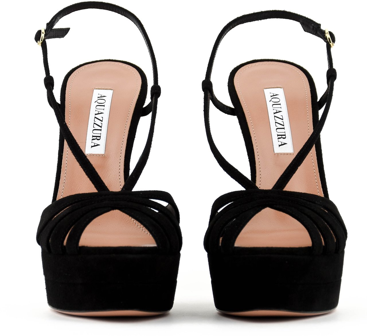 Aquazzura Aimee Sandal Platform 130 Black Zwart