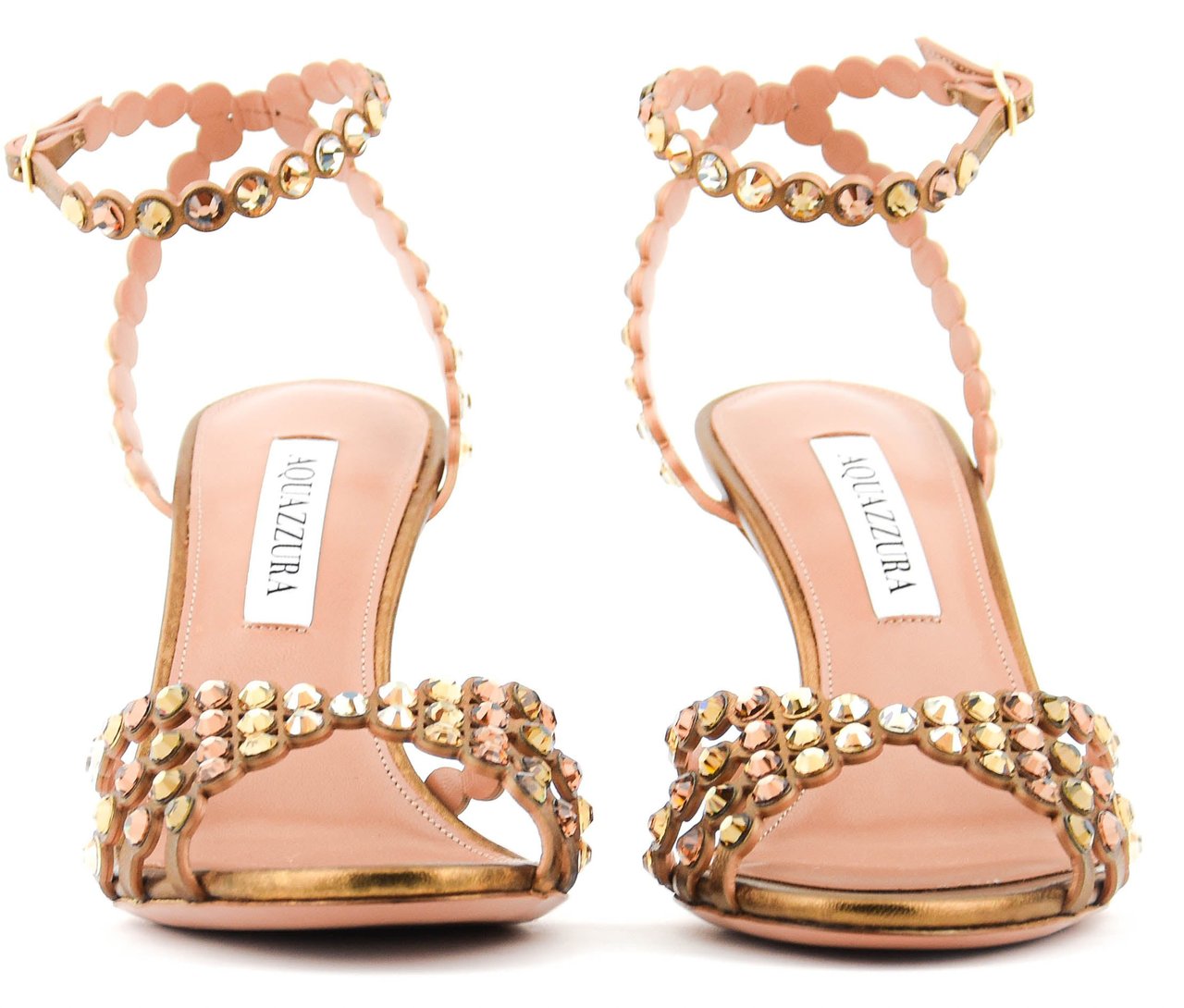 Aquazzura Tequila Sandal 85 Bronze Divers