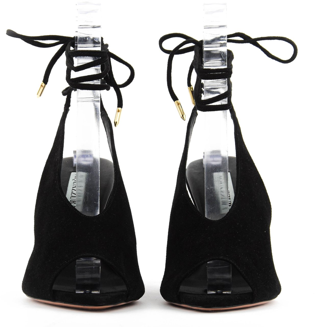 Aquazzura Lais Sandal Black 85 Zwart