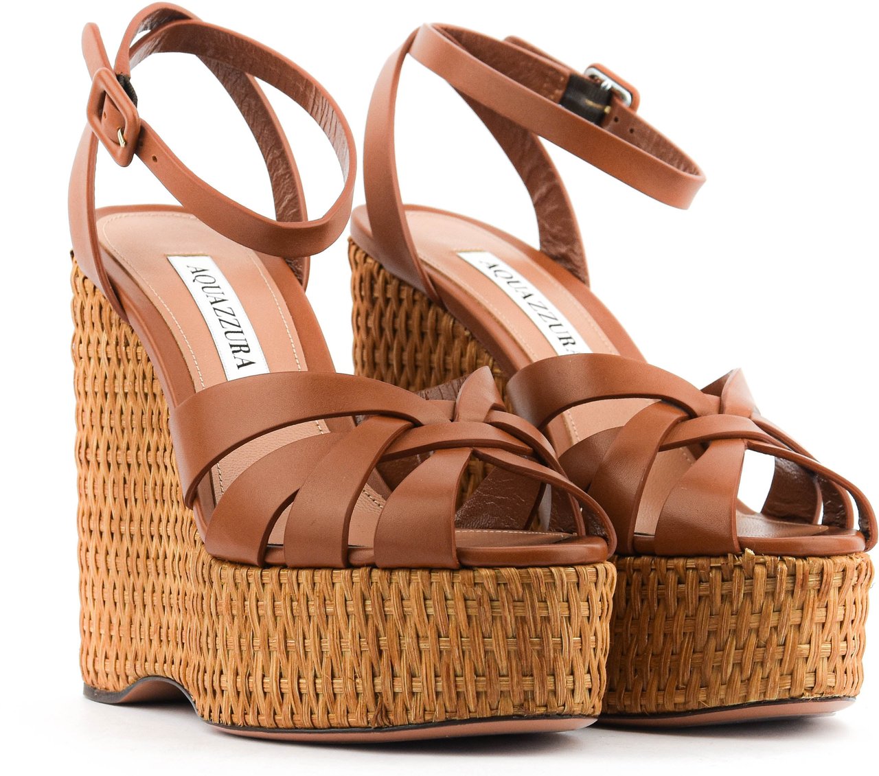 Aquazzura Copacabana Wedge 130 Bruin