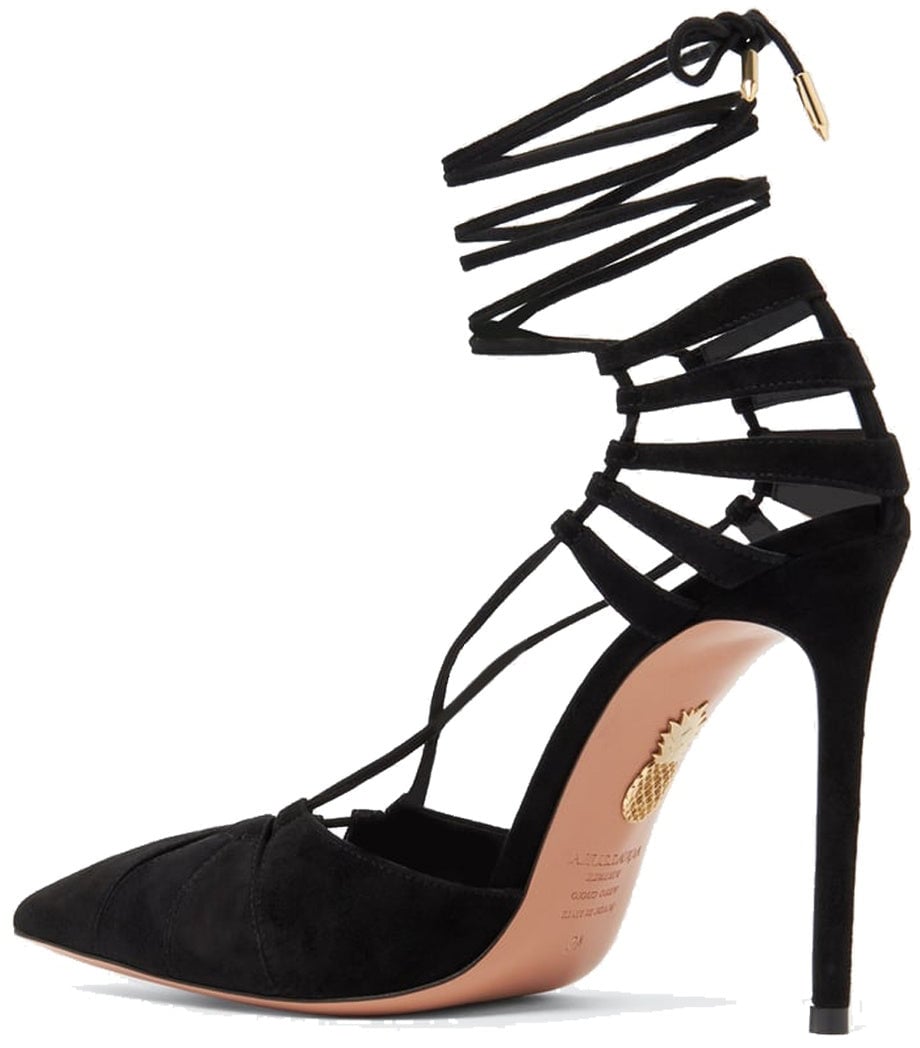 Aquazzura Aquazzura Bellissima 105 Pumps Zwart