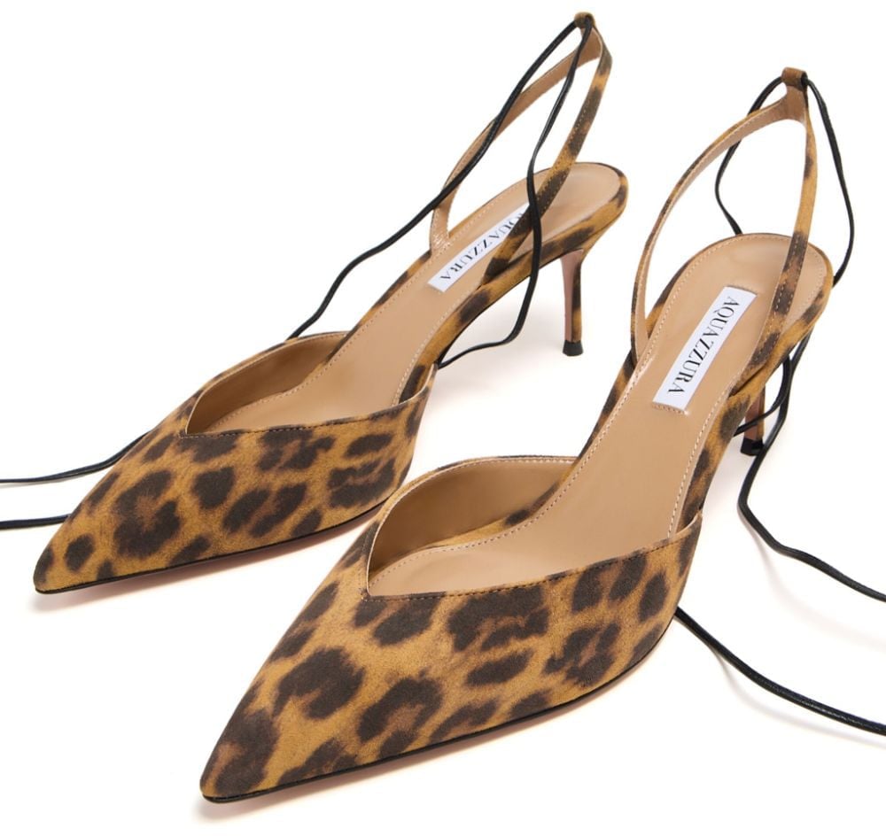 Aquazzura With Heel Brown Bruin