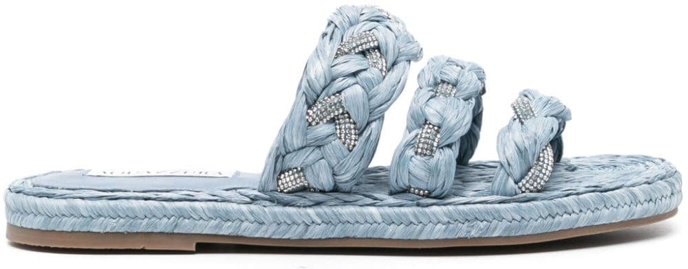 Aquazzura Sandals Denim Blauw