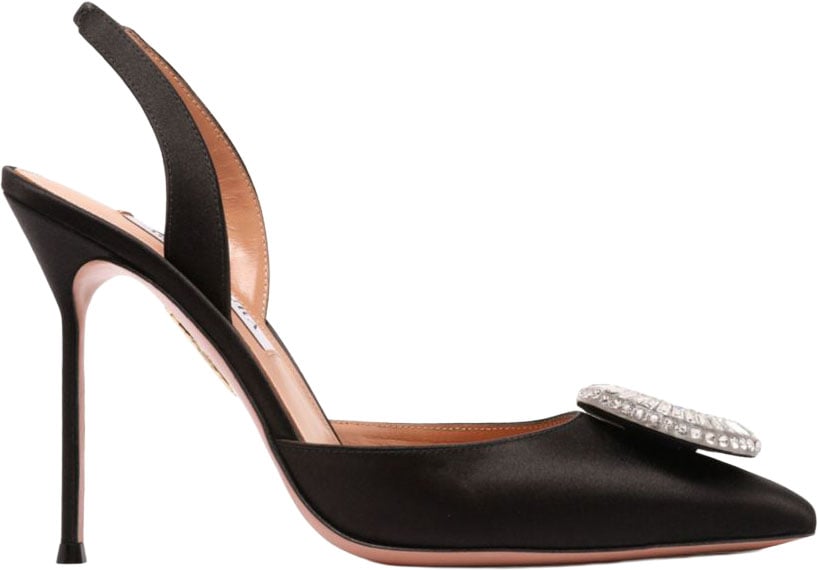 Aquazzura With Heel Black Zwart