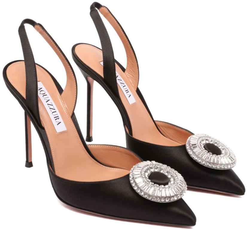 Aquazzura With Heel Black Zwart