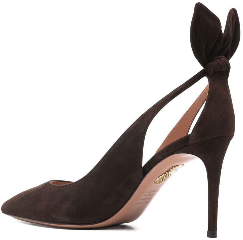Aquazzura With Heel Brown Bruin