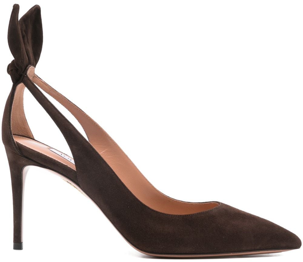 Aquazzura With Heel Brown Bruin