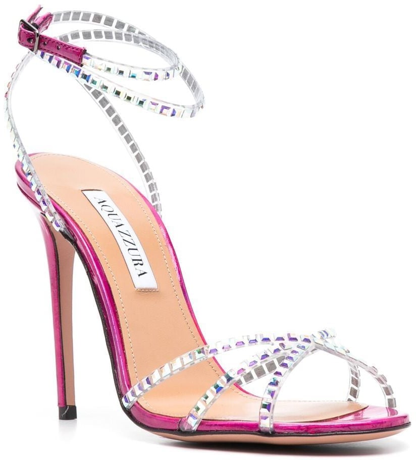Aquazzura Sandals Fuchsia Roze
