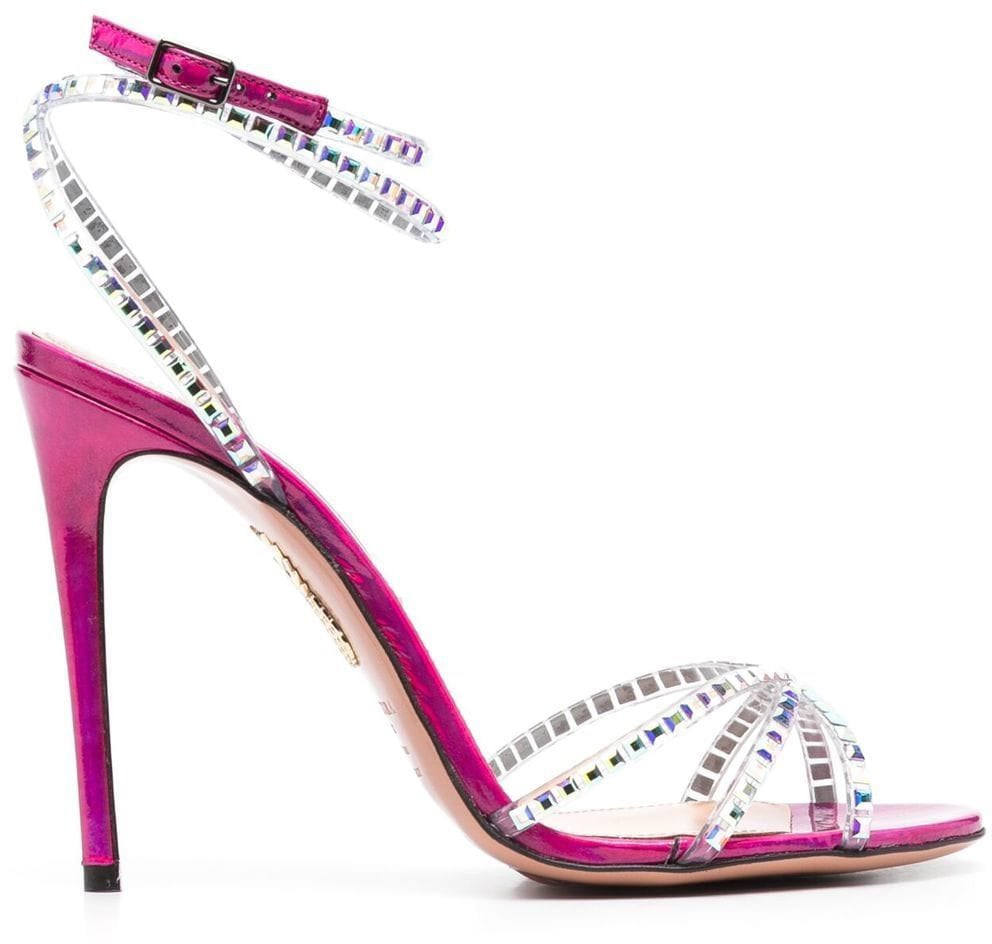 Aquazzura Sandals Fuchsia Roze