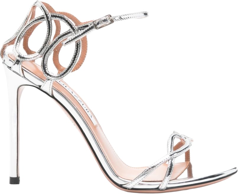 Aquazzura Sandals Silver Zilver