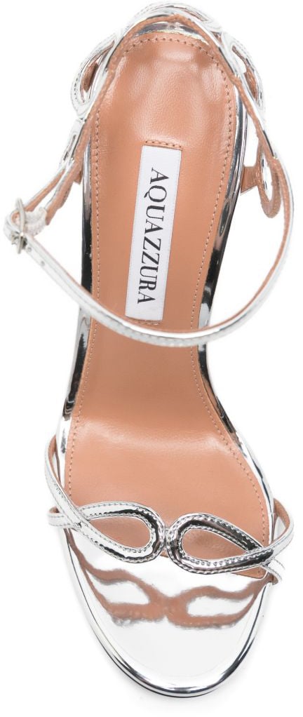 Aquazzura Sandals Silver Zilver