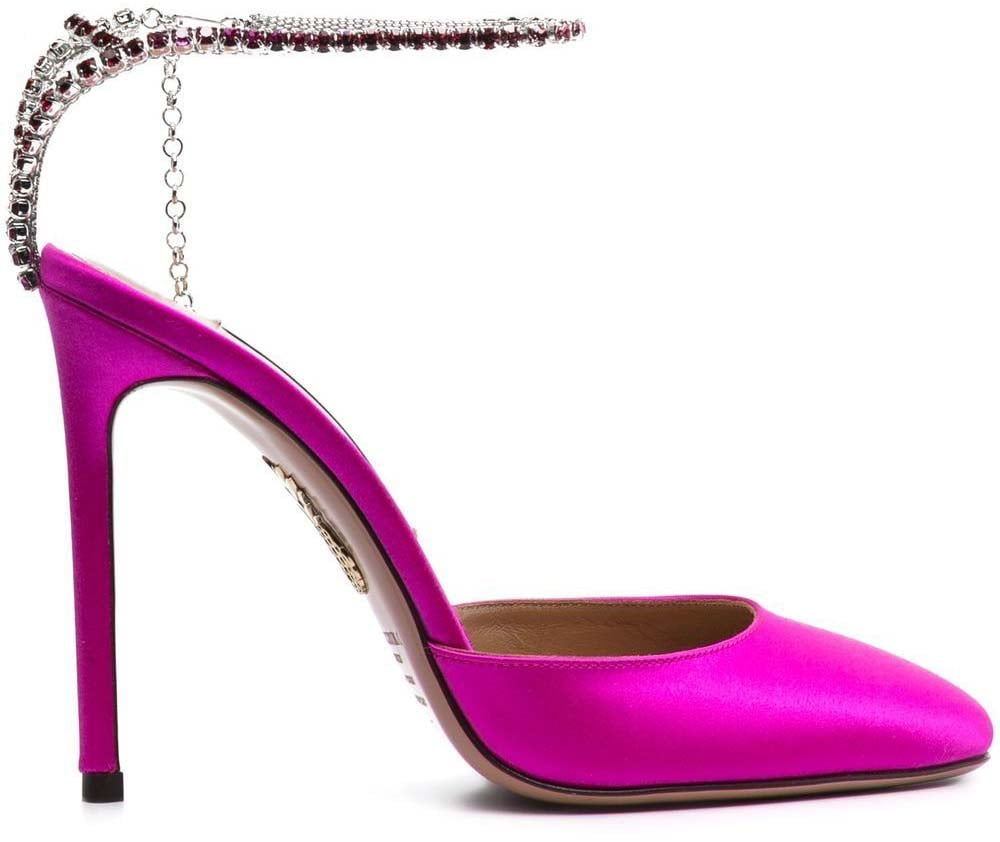Aquazzura With Heel Exoticorchid Paars