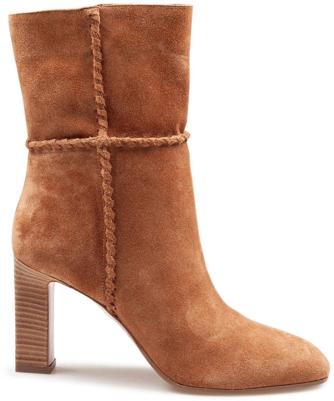 Aquazzura Aquazzura indy 85 suede ankle boot in camel Bruin