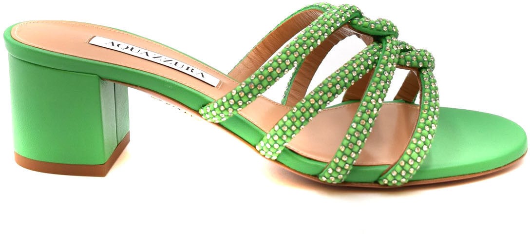 Aquazzura Sandals Green Groen